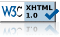 Valid XHTML 1.0 Transitional